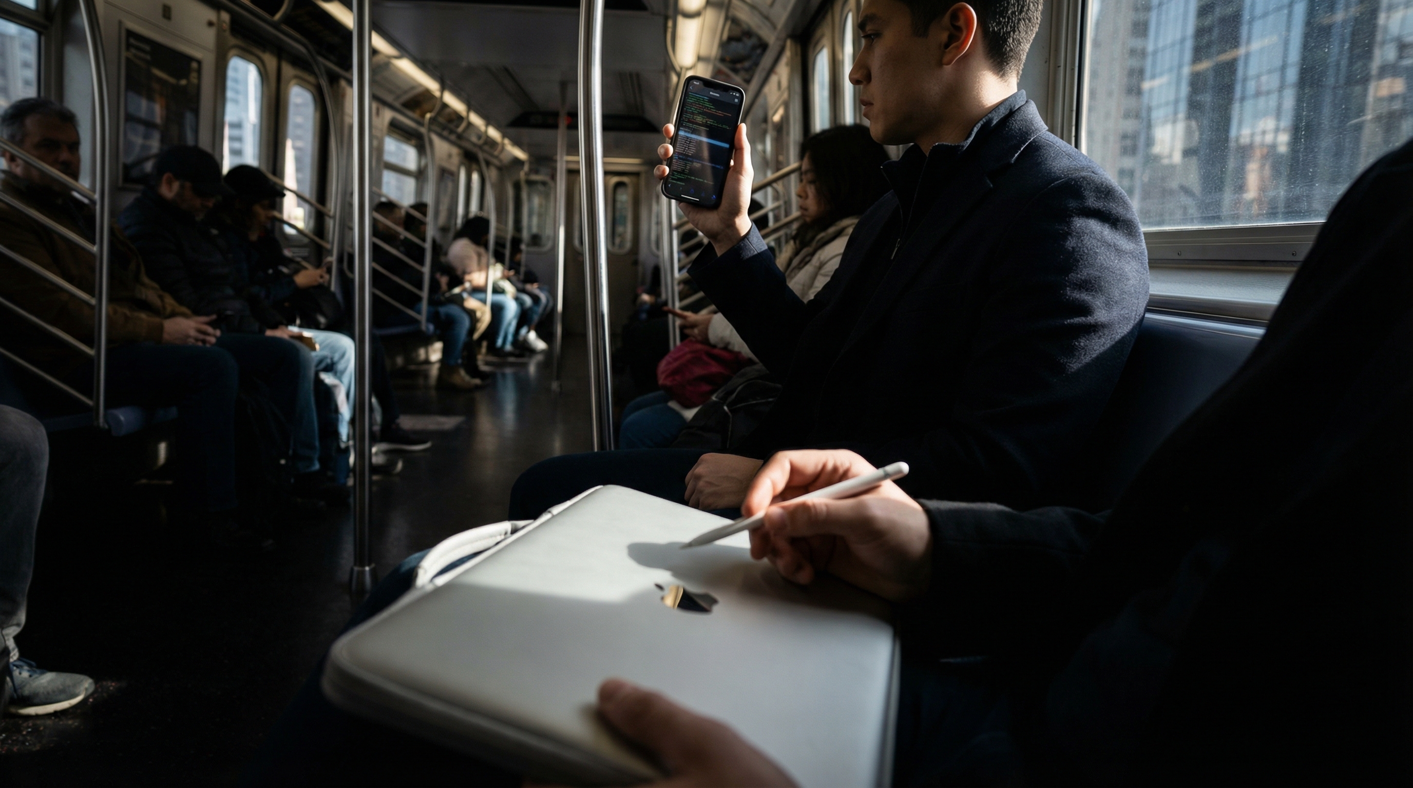 Claude Code Train 지하철에서 Claude Code 사용하는 방법: 아이폰 원격 제어 완벽 비교 (2026) | 퀀텀점프클럽